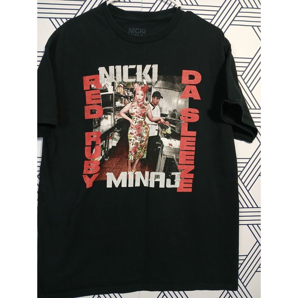 Nicki Minaj Red Ruby Da Sleeve Streetwear Hip Hop Rap Graphic